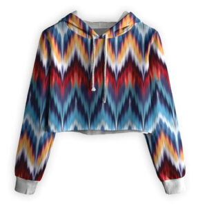 Sublimation Cropped Hoodie